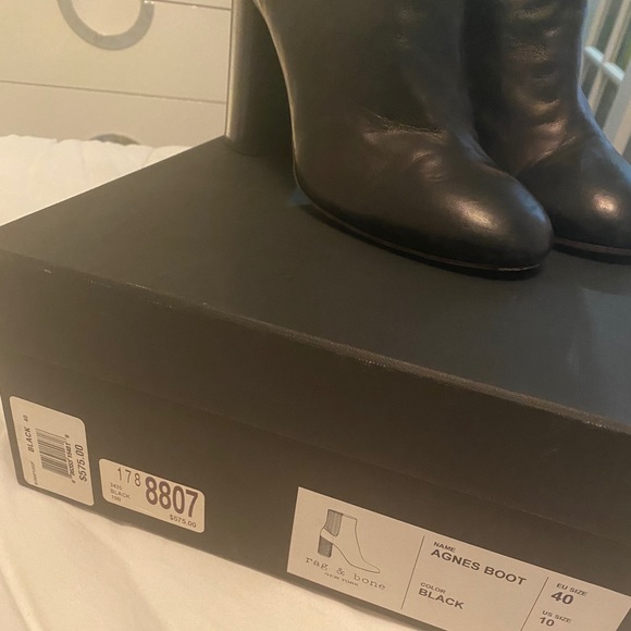 Rag & Bone Leather Booties - Picture 1 of 5